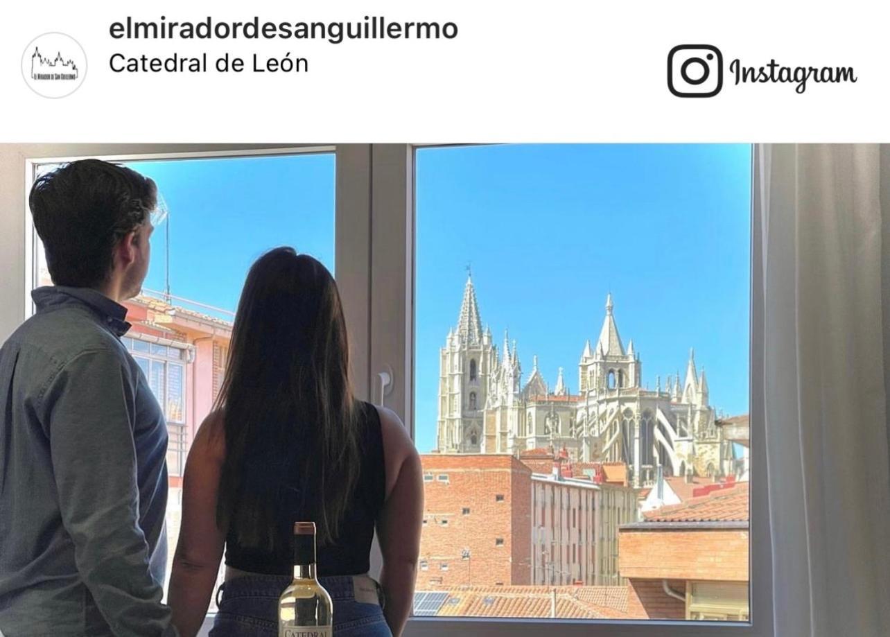 شقة Vistas A La Catedral! El Mirador De San Guillermo ليون المظهر الخارجي الصورة